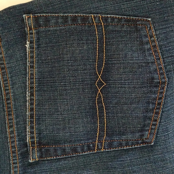 Lucky Brand Jeans  165 Straight Men's Size 38x32 - Very Nice Jeans - Picture 11 of 15